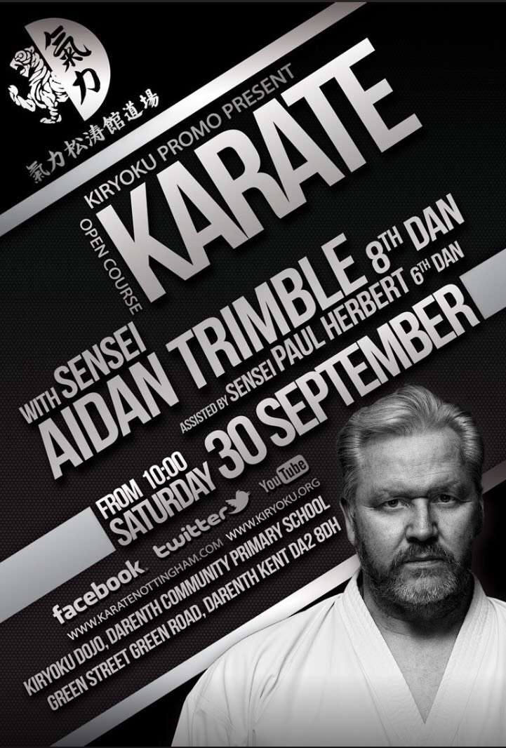 Sensei Aidan Trimble 8th Dan Course